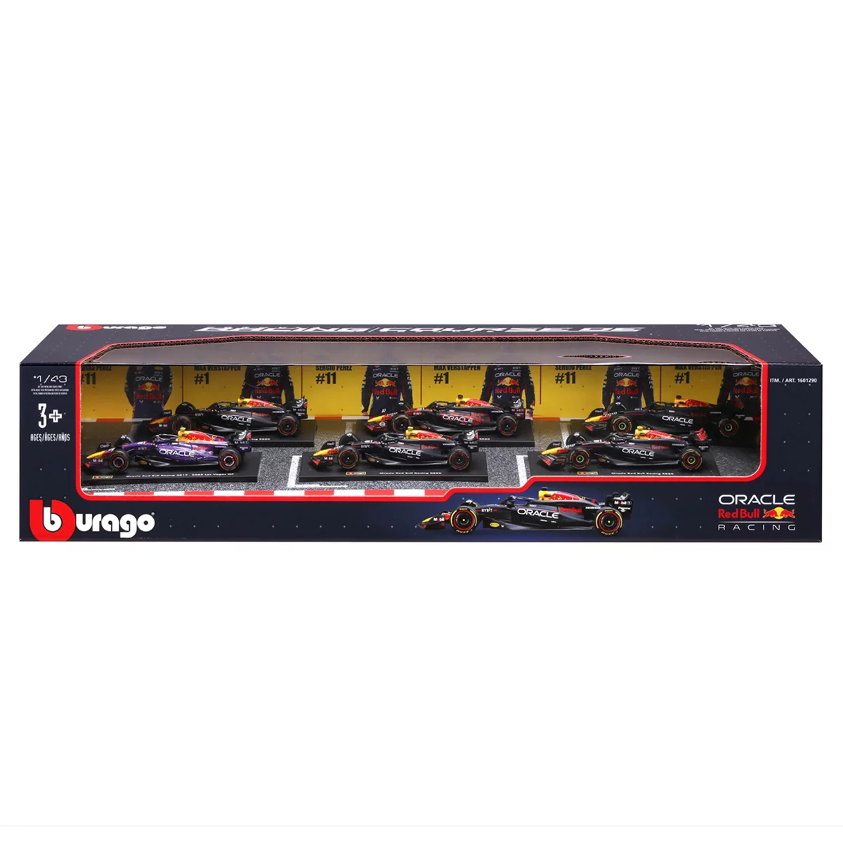 Maisto 1:43 Red Bull Formula Racing Die Cast 6 Pack 2026 Collectible Cars