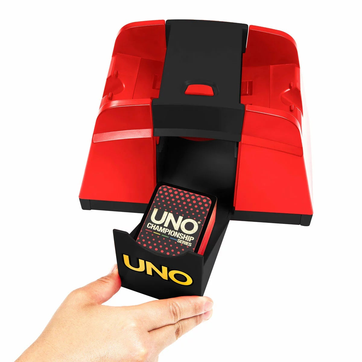 UNO Championship Tournament Set Bundle with Automatic Card Shuffler 224 Cards