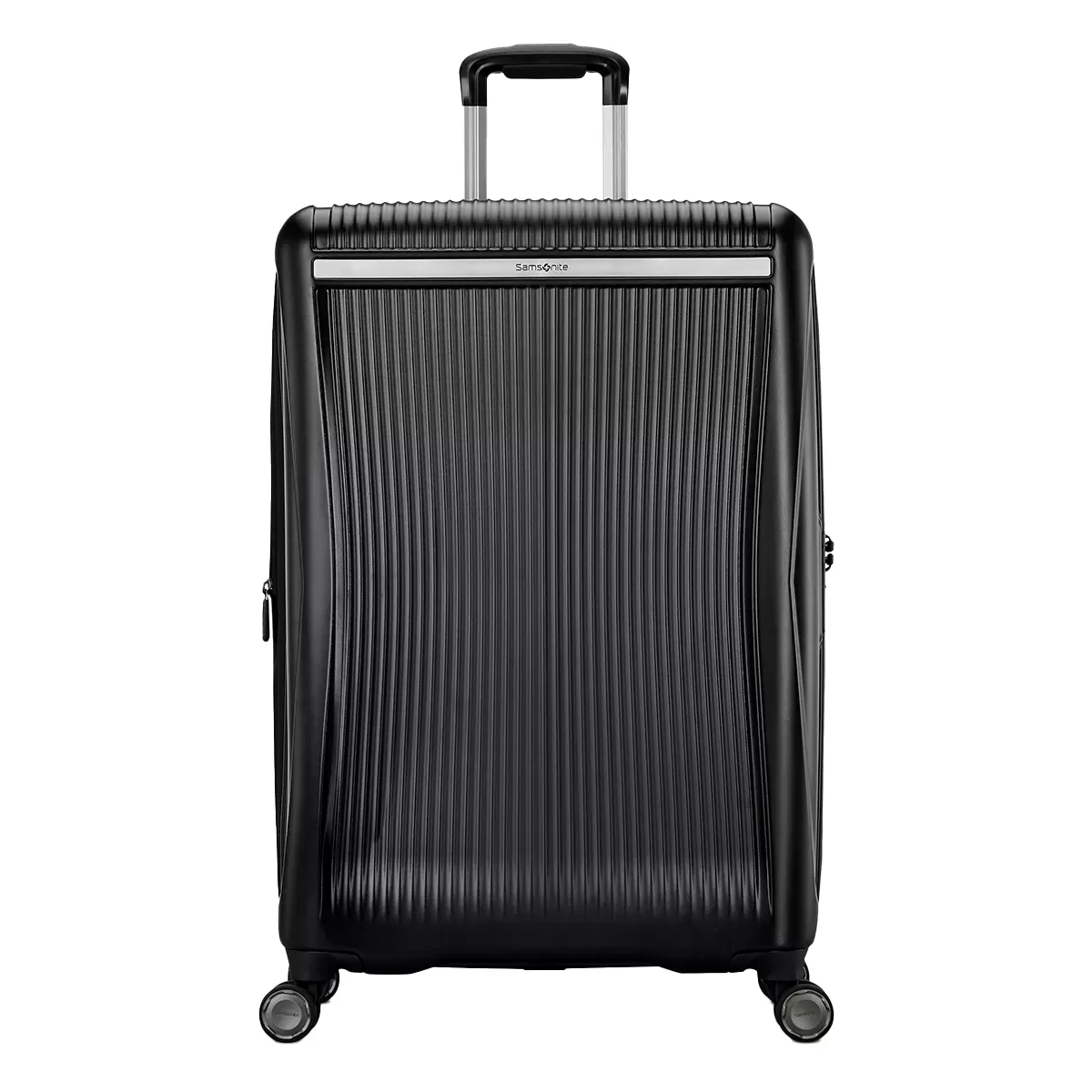 Samsonite Blackstone 2 Piece Hardside Expandable Spinner Luggage Set Black