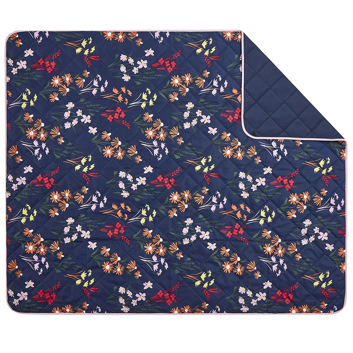 Hunter Outdoor Picnic Blanket Beatrix Blue Extra Large Waterproof Beach Mat Rug