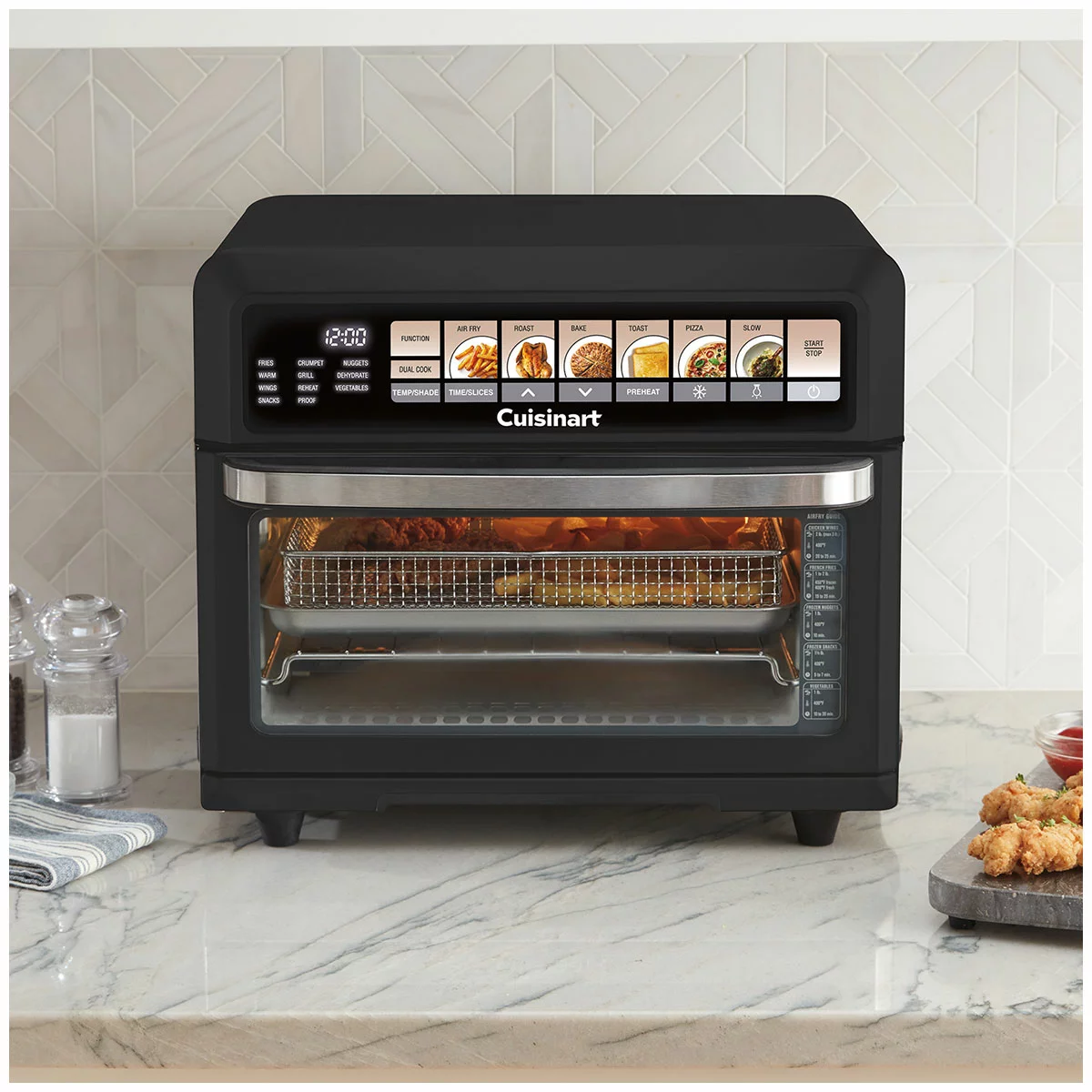 Cuisinart Air Crisp Pro 10-in-1 Air Fry Oven Dual Convection 17L Black