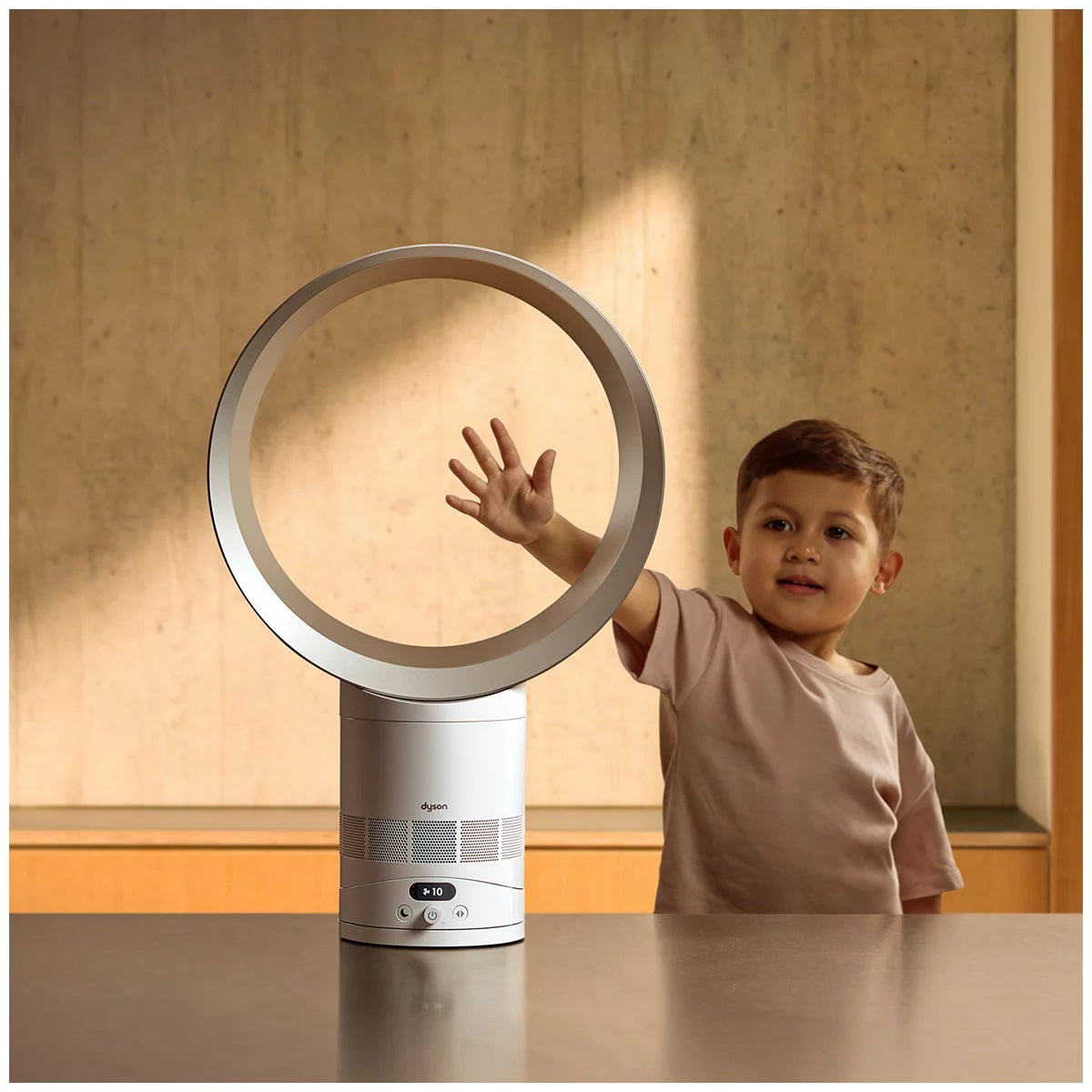 Dyson Cool CF1 Bladeless Desk Fan White Silver WiFi App Control 494659-01