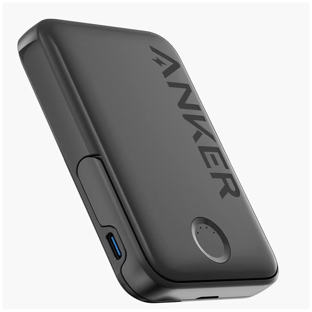 Anker MagGo Magnetic Wireless Power Bank 5000mAh Twin Pack 2 USB-C Cables Black