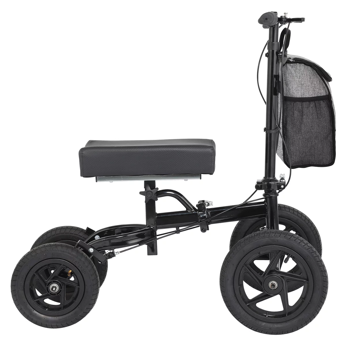 Altus Knee Walker Scooter Foldable Steering Lock Pneumatic Tires Mobility Aid