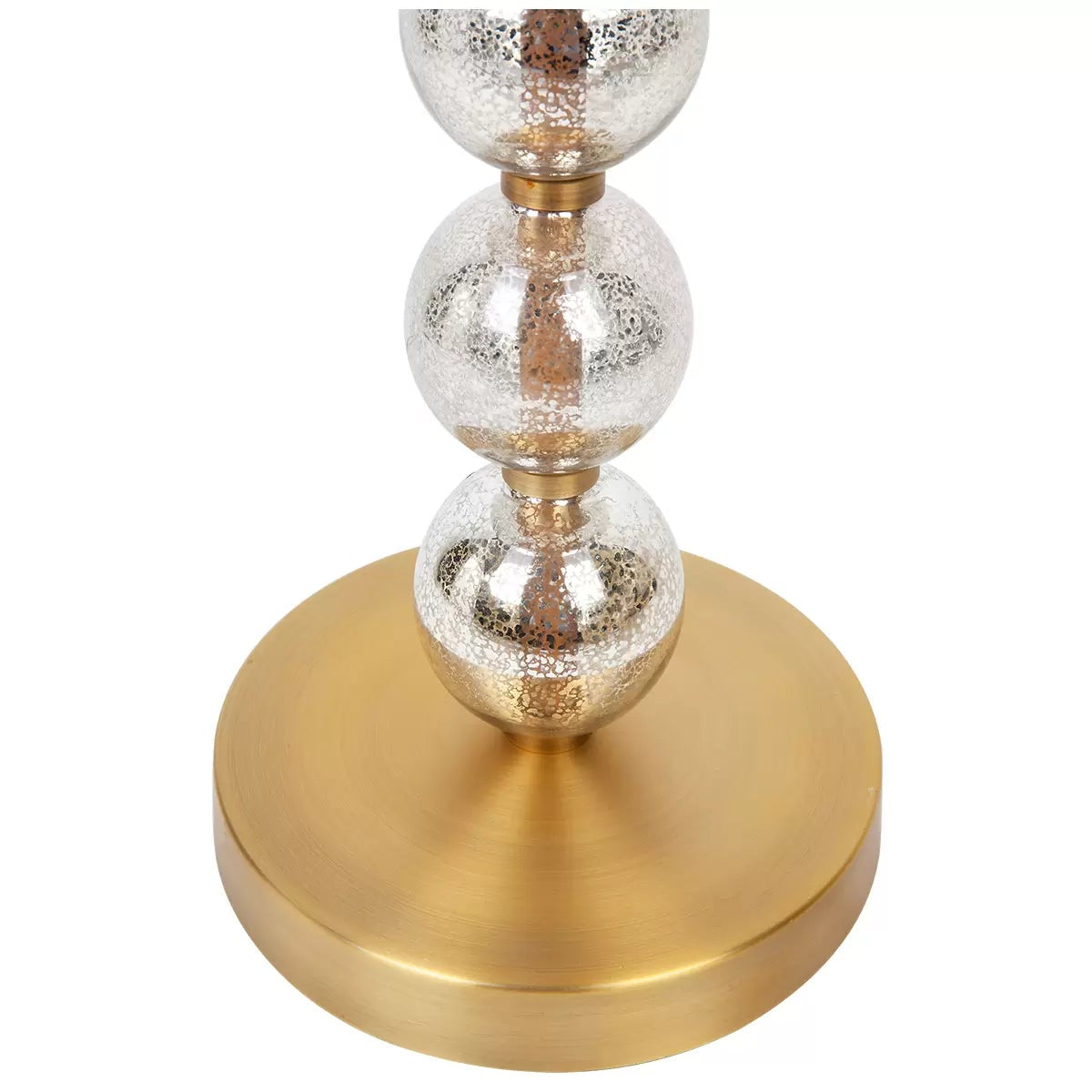CAFE Lighting Evie Floor Lamp Brass Mercury Glass Gold Shade Art Deco