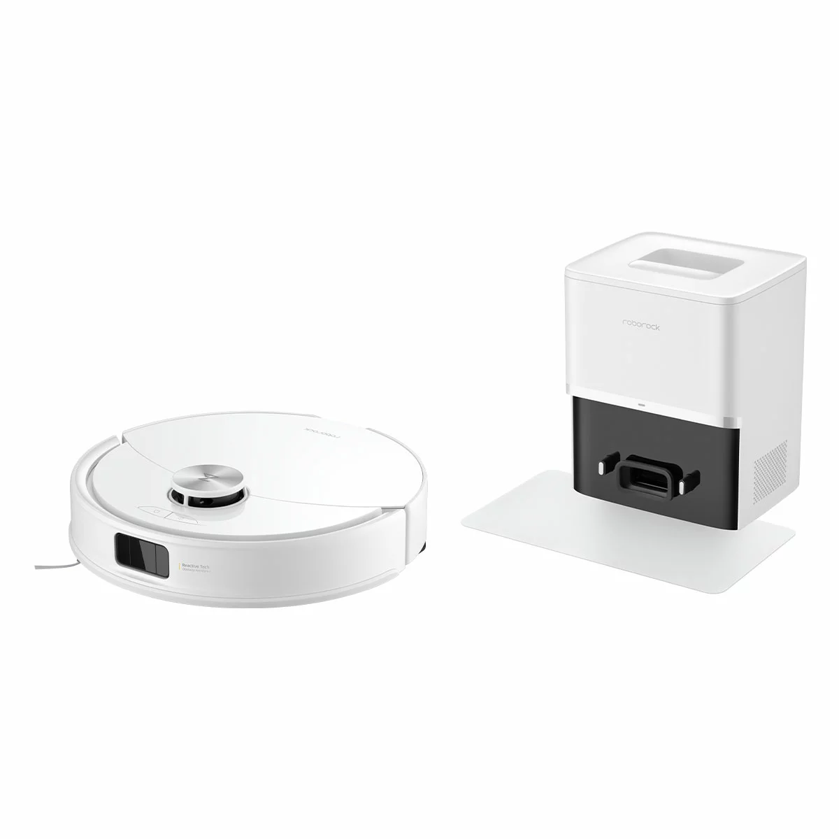Roborock Q10V+ Vacuum Mop Robot 10000Pa Suction Auto Emptying Dock White