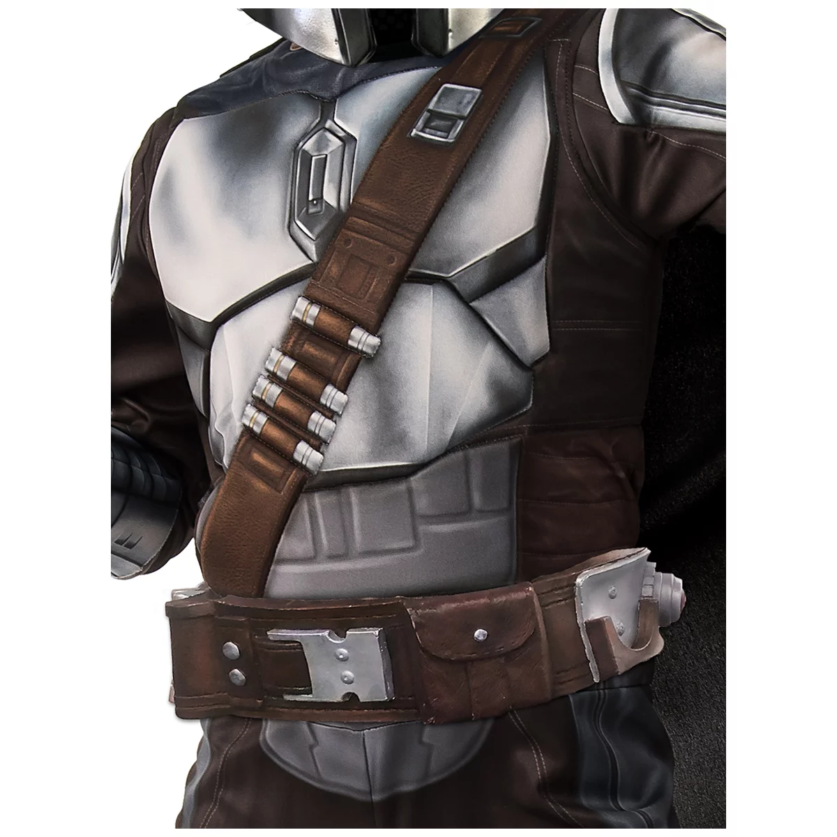 Rubies The Mandalorian Boys Costume AU 6-8 Official Star Wars Licensed