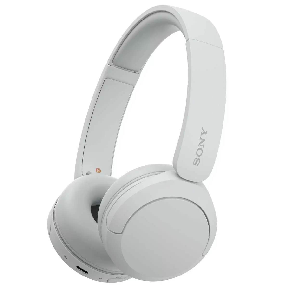 Sony WH-CH520W Wireless Bluetooth Headphones White 50H Battery Multipoint Mic