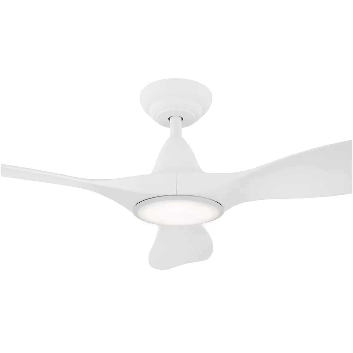 EGLO Noosa DC Fan 18W Tri-Colour Led Light White 116cm 204801 Free Shipping