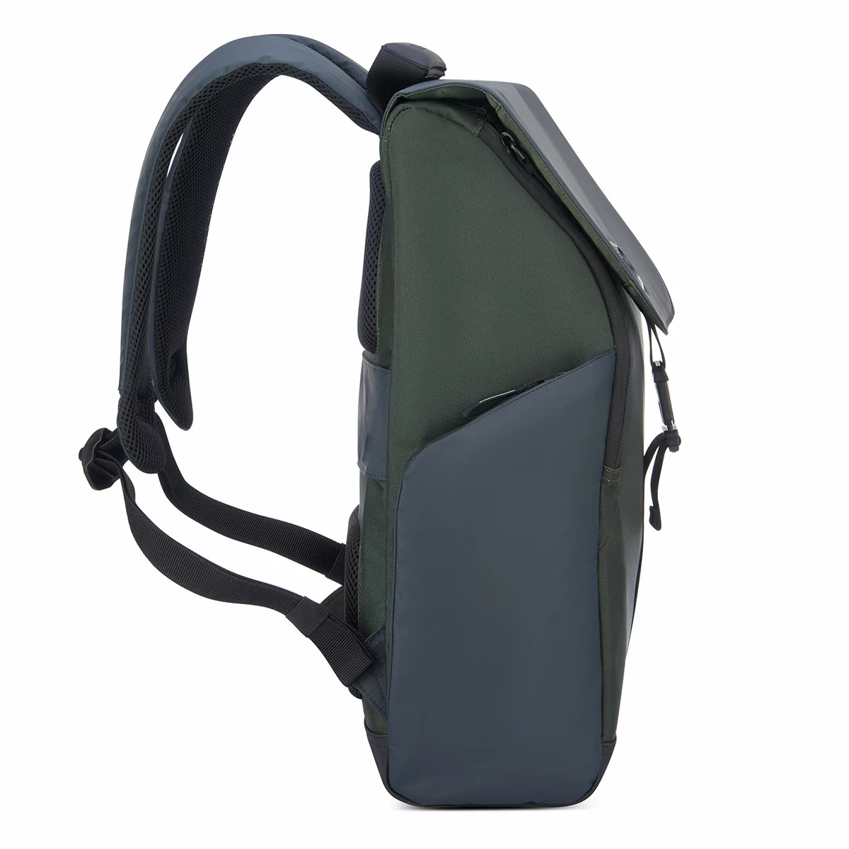Delsey Securflap Backpack Army W/ Padded Laptop Compartment 45 x 31 x 14 cm