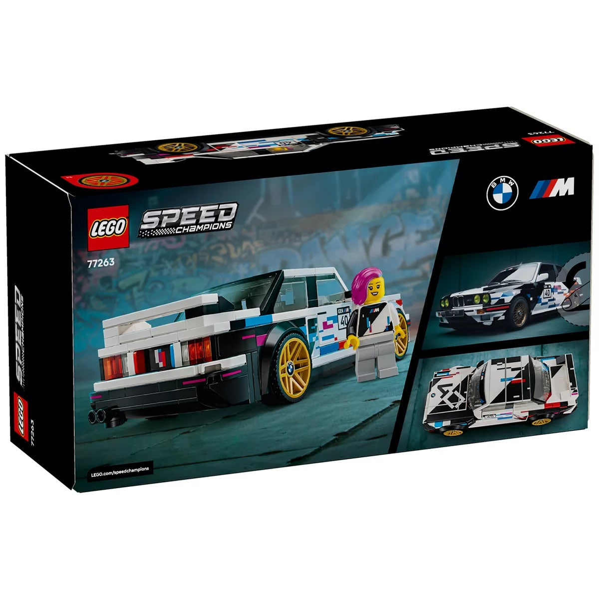 LEGO Speed Champions BMW M3 E30 77263 358pc Building Set Car Model 9+