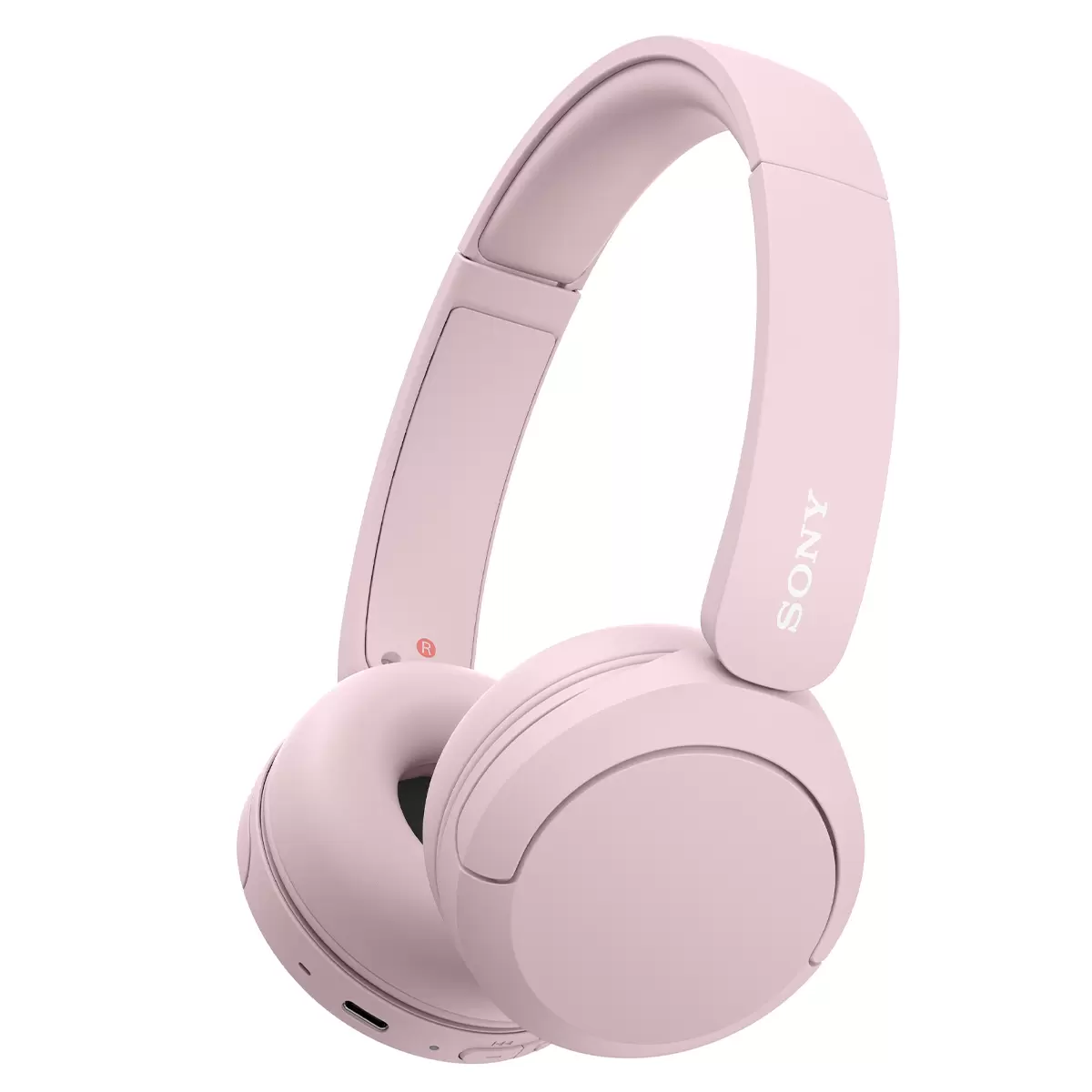 Sony WH-CH520P Wireless Bluetooth Headphones Pink 50H Battery Multipoint Mic
