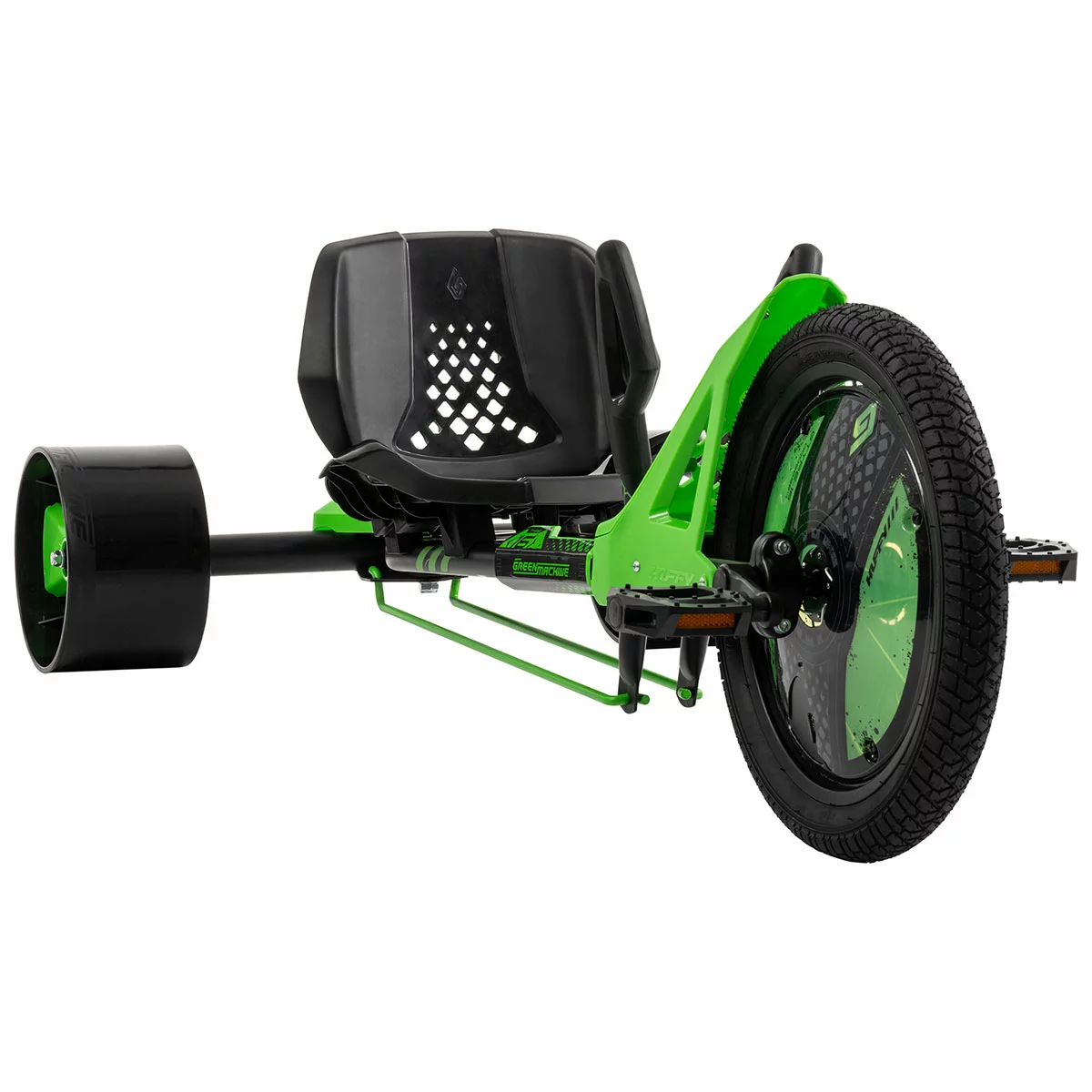 Huffy Green Machine Drift Trike Sturdy Outdoor Kids Ride On Toy