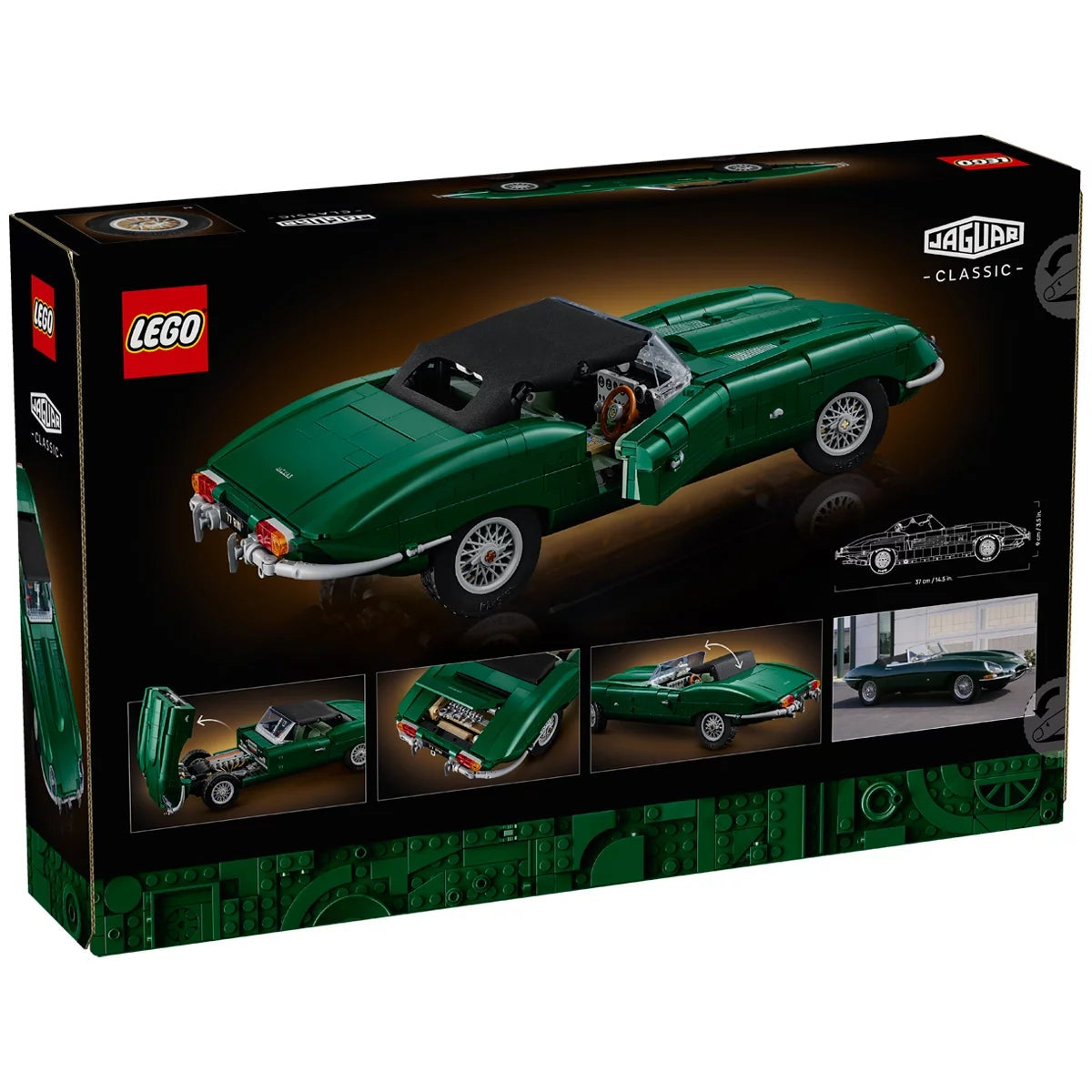 LEGO Icons Jaguar E-Type 11381 1673 Piece Classic Car Model 18+