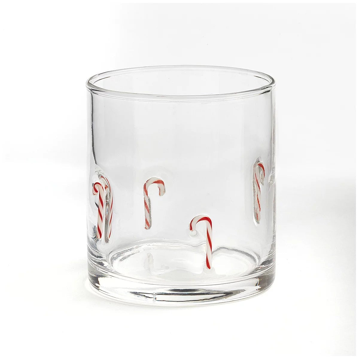 Pandex Christmas Drinking Glasse Tumblers 4 Piece Set 414ml Each Holiday Icons