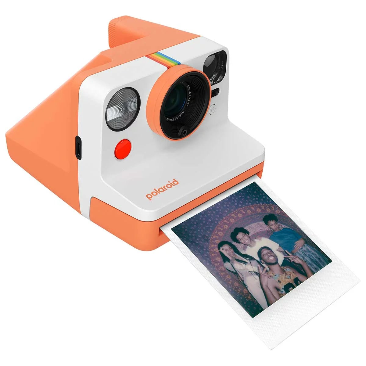 Polaroid Now Gen 3 Coral Instant Camera Two Lens Autofocus USB-C Rechargeable