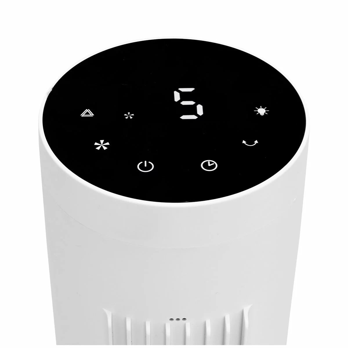 Seville EHF10145 DC Breeze Tower Fan Quiet Oscillating Electric Cooling