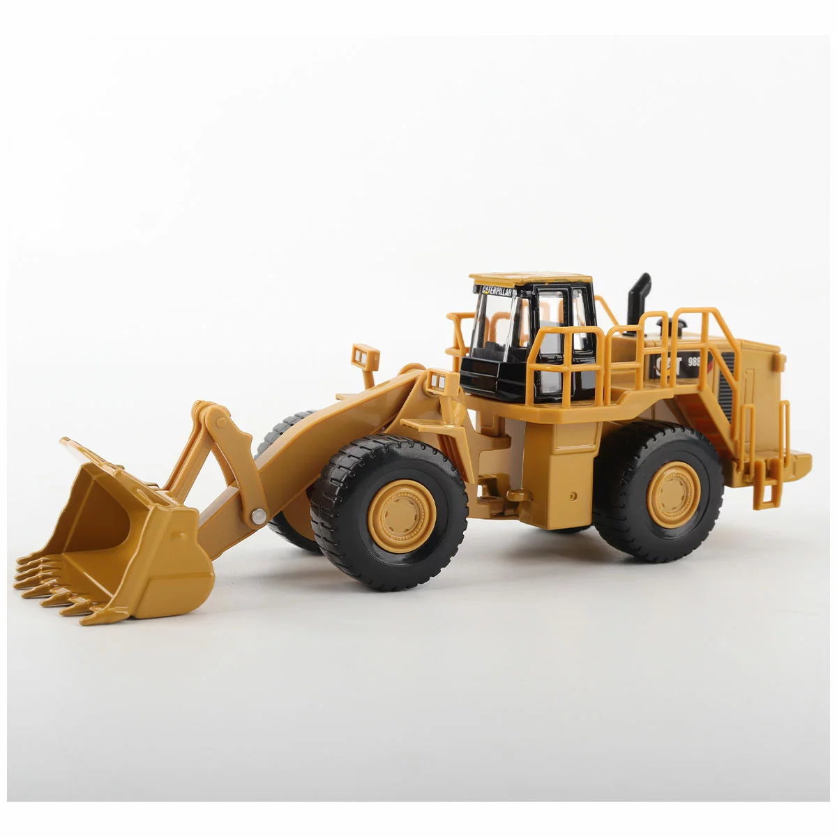 CAT Diecast Trucks 4 Pack Grey 1:64 Scale Construction Vehicle Set Kids Toy