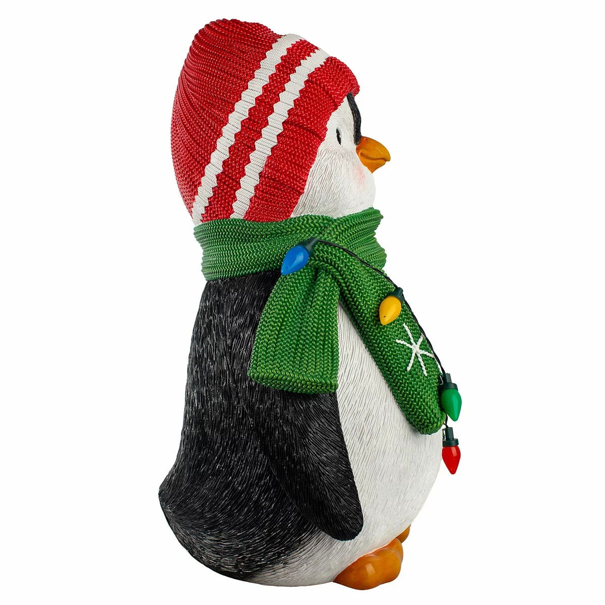 60.9cm Light Up Christmas Penguin Greeter 5 LED Lights Holiday Indoor Outdoor De