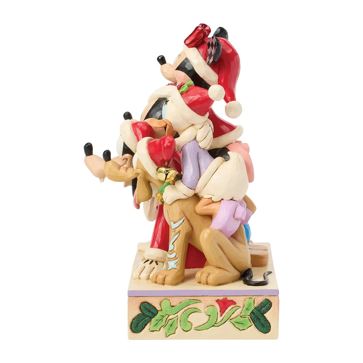 Jim Shore Disney Stacked Mickey & Friends Musical Christmas Decoration Figurine