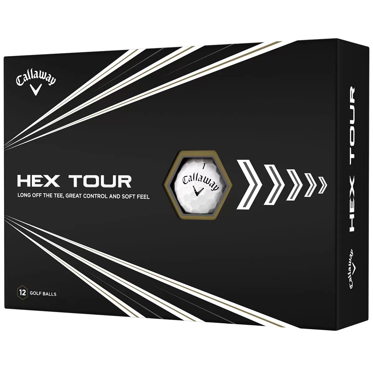Callaway HEX Tour Golf Balls 24 Pack - Longer Distance & Control
