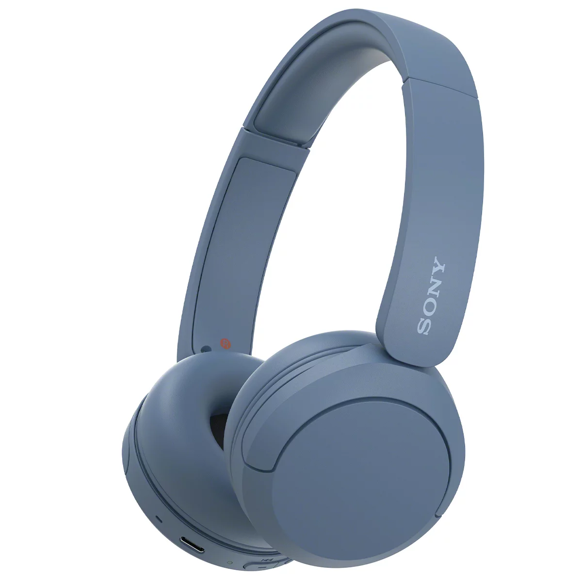 Sony WH-CH520L Wireless On-Ear Bluetooth Headphones Blue 50 Hour Battery