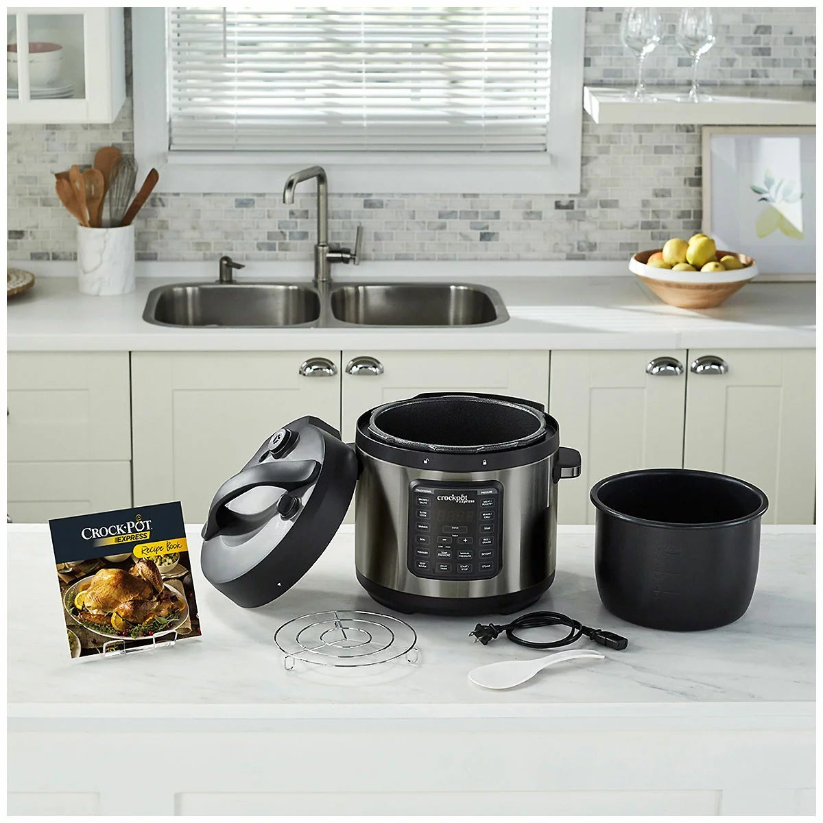Crock-Pot Express 8-In-1 Multi Cooker 5.7L 1000W Pressure Cooker CPE210