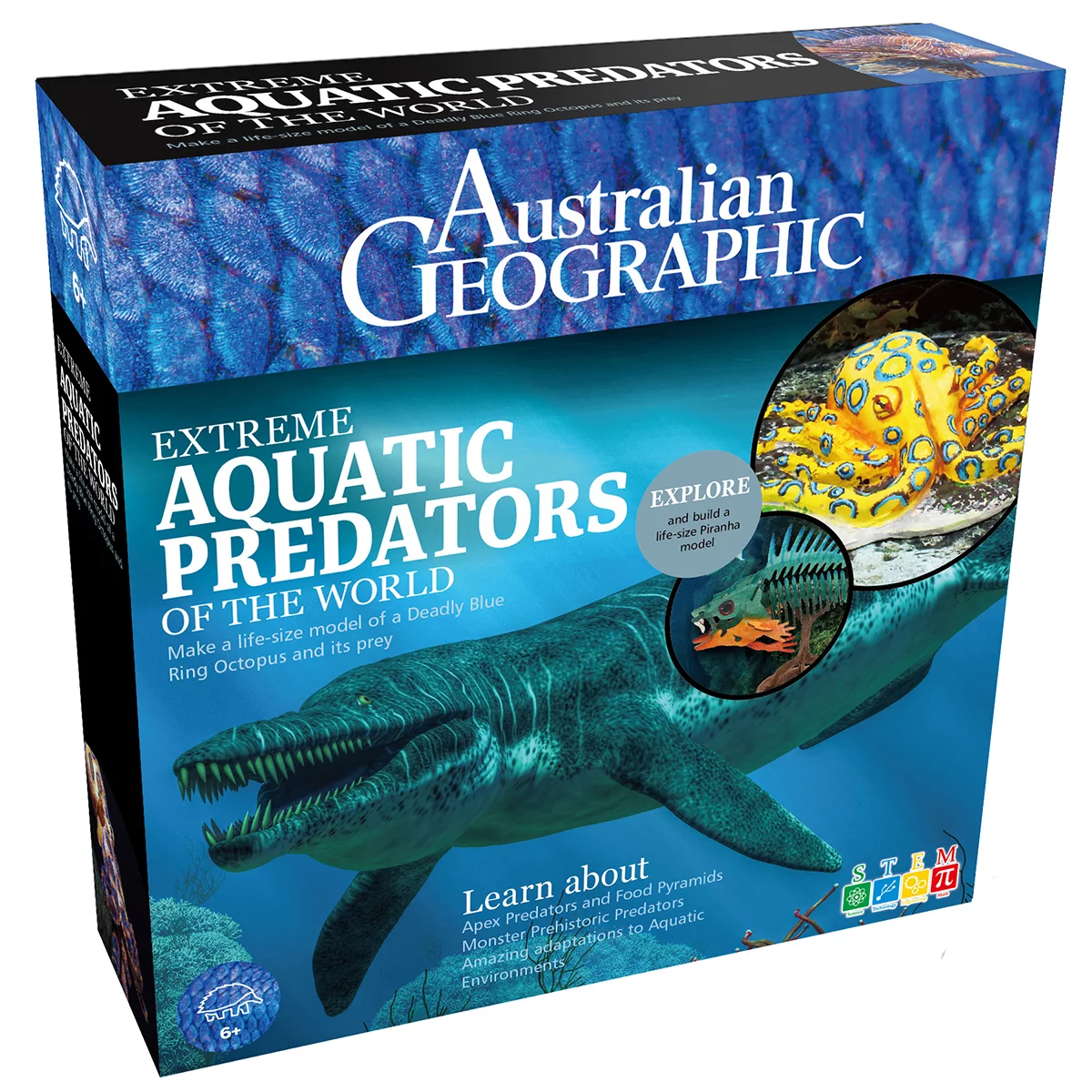 Australian Geographic Extreme Animals Kit 2 Packs Sharks/Aquatic