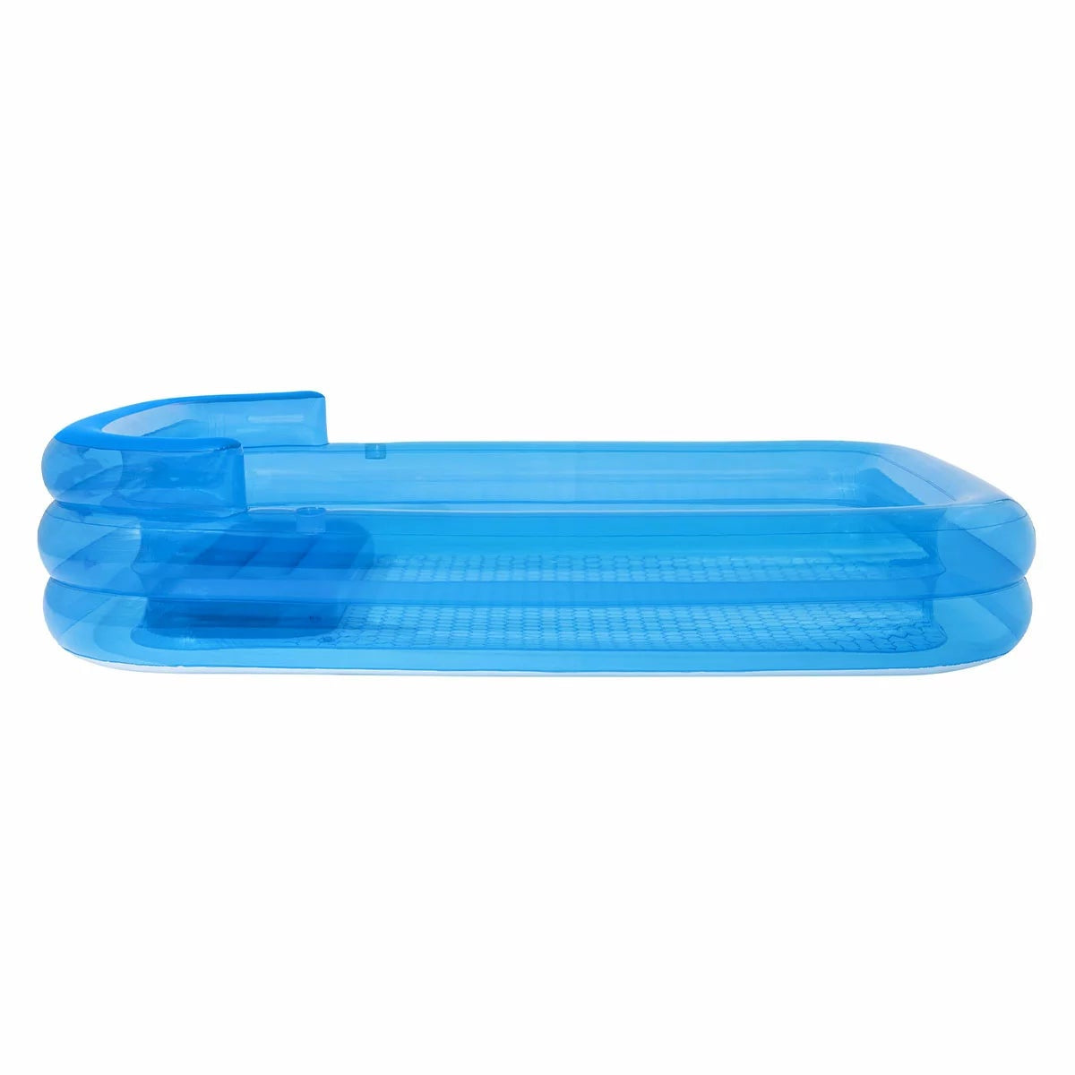 H2OGO Inflatable Family Pool 3m x 2.1m Bench Seat Cup Holders & 1280L Capacity