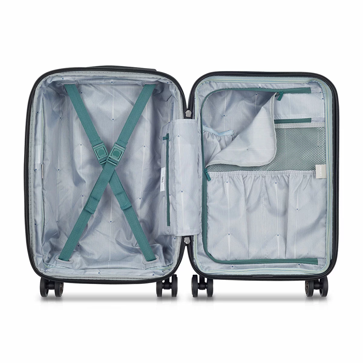 Delsey Shadow 5.0 Carry on 55cm Green With Overweight Indicator & Anti-Theft Zip