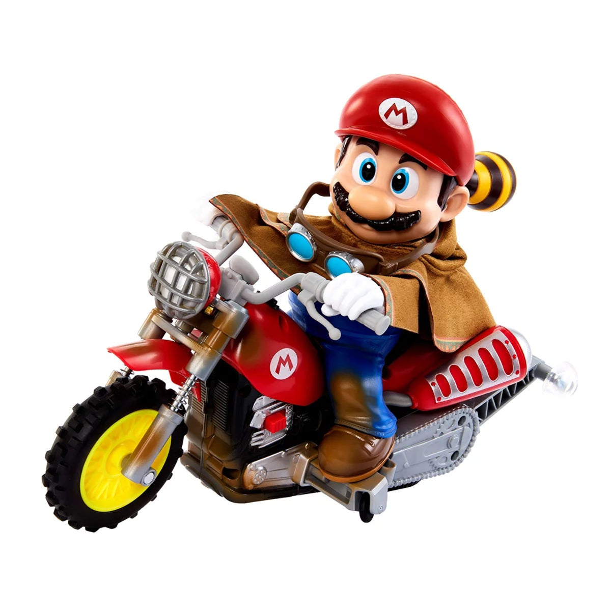 Hot Wheels Super Mario RC Motorcycle Mario Remote Control Stunt Wheelie Toy 6+