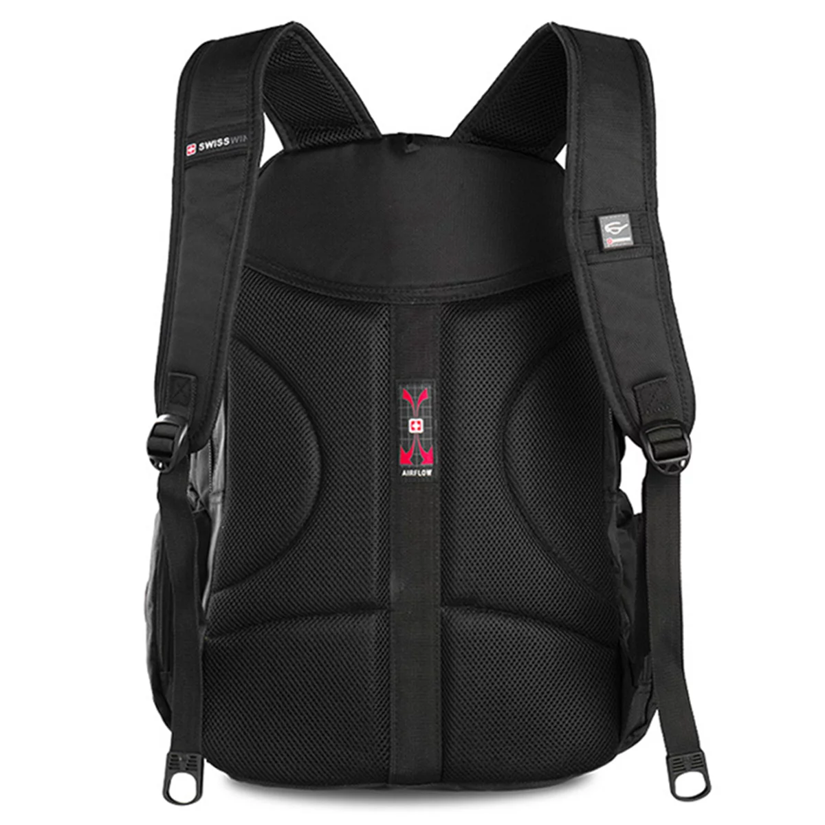 SWISSWIN SW9275I Laptop Backpack 38L Fits 17" Laptop Multi Compartment Black
