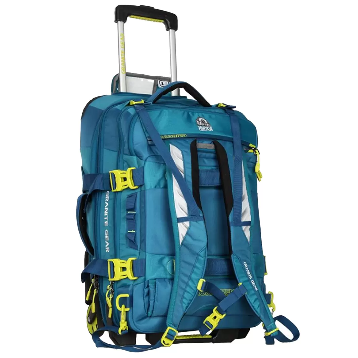 Granite Gear Wheeled Duffle Bag Lightweight Big Wheels Carry On Travel Suitcase