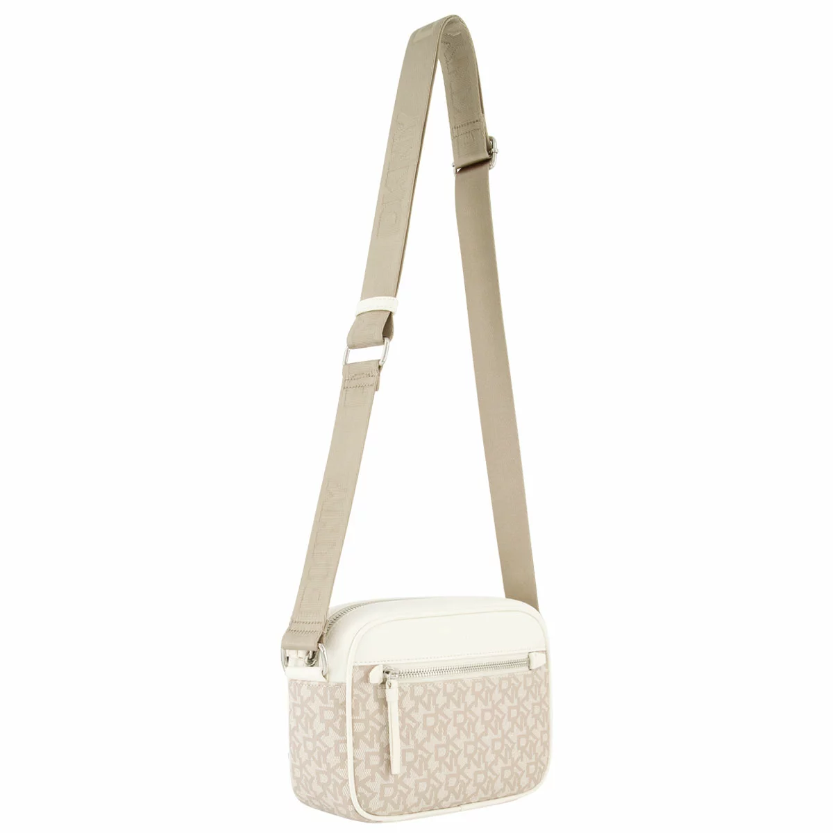 DKNY Crossbody Bag Snow With Adjustable Strap - Free Shipping