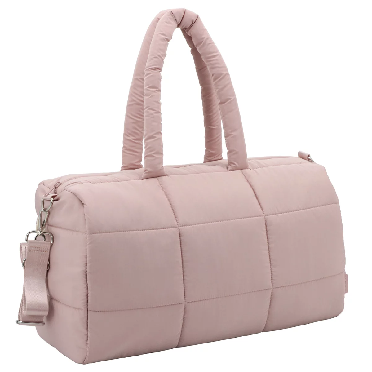 Mytagalongs Cloud Duffle Bag Blush Lightweight Weekender Gym Travel Bag