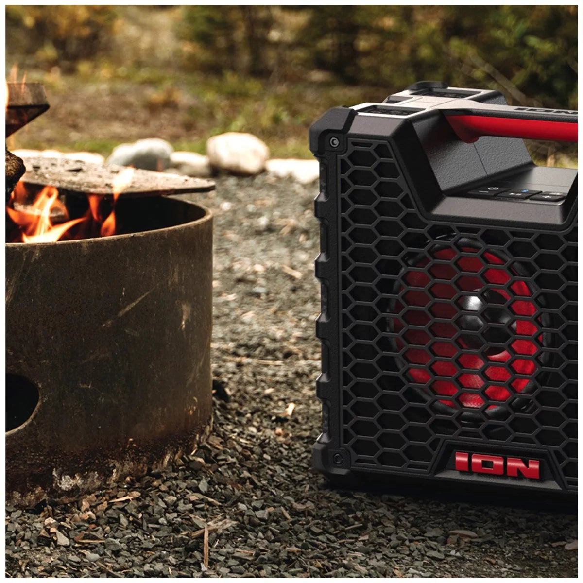 ION Audio Tailgater Tough Rugged IPX5 All-Weather Bluetooth Portable Speaker