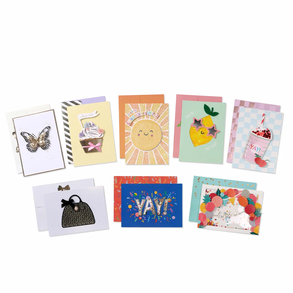 Design Studio All Occasion Handcrafted Premium Quality Cards 40 Pack