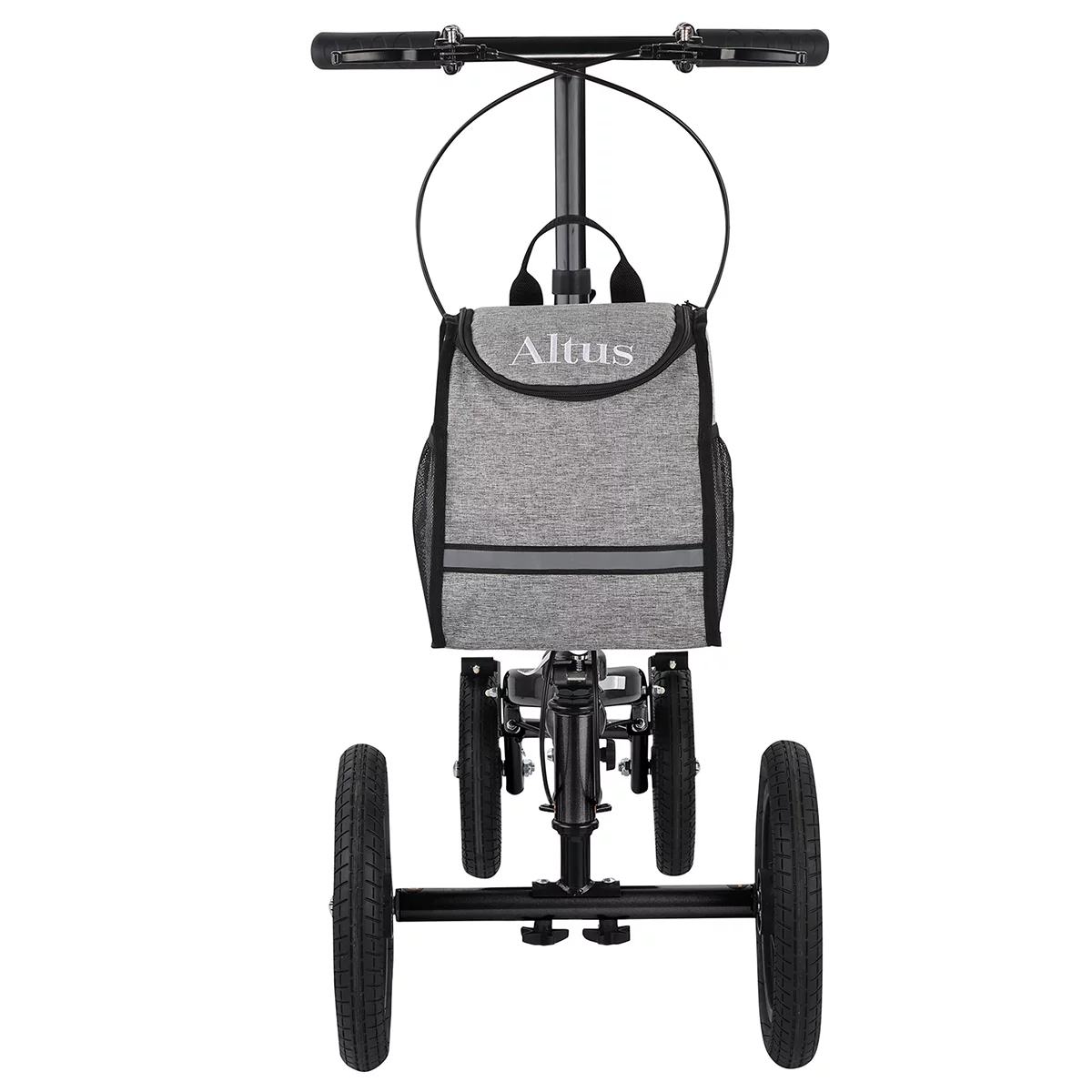 Altus Knee Walker Scooter Foldable Steering Lock Pneumatic Tires Mobility Aid