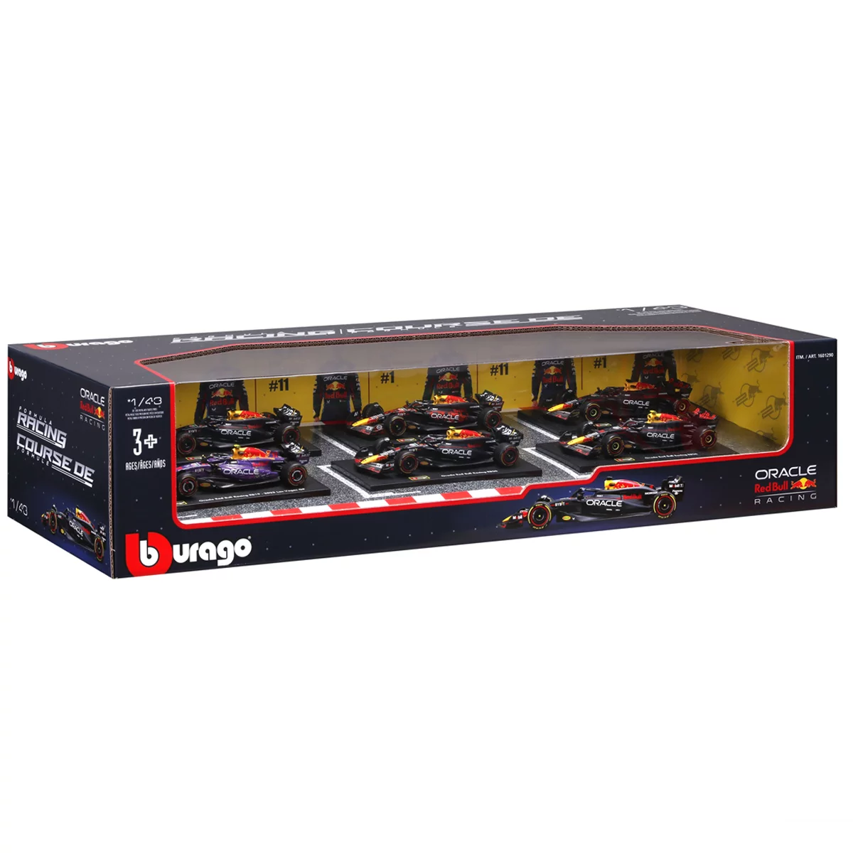 Maisto 1:43 Red Bull Formula Racing Die Cast 6 Pack 2026 Collectible Cars