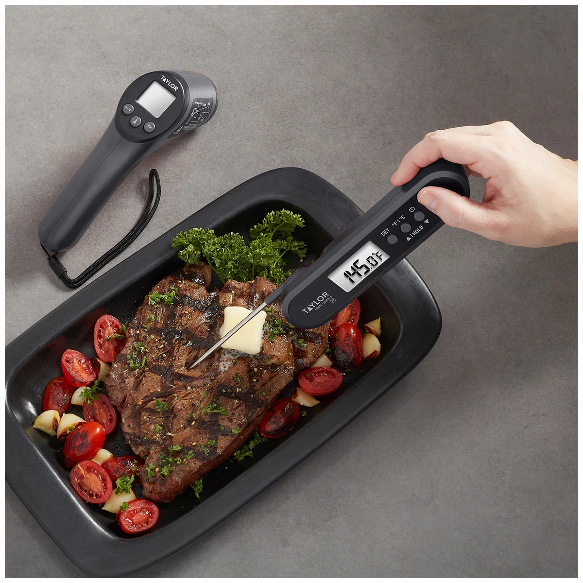 Taylor Digital Cooking Thermometer 2 Pack Meat BBQ Kitchen Food Temperature