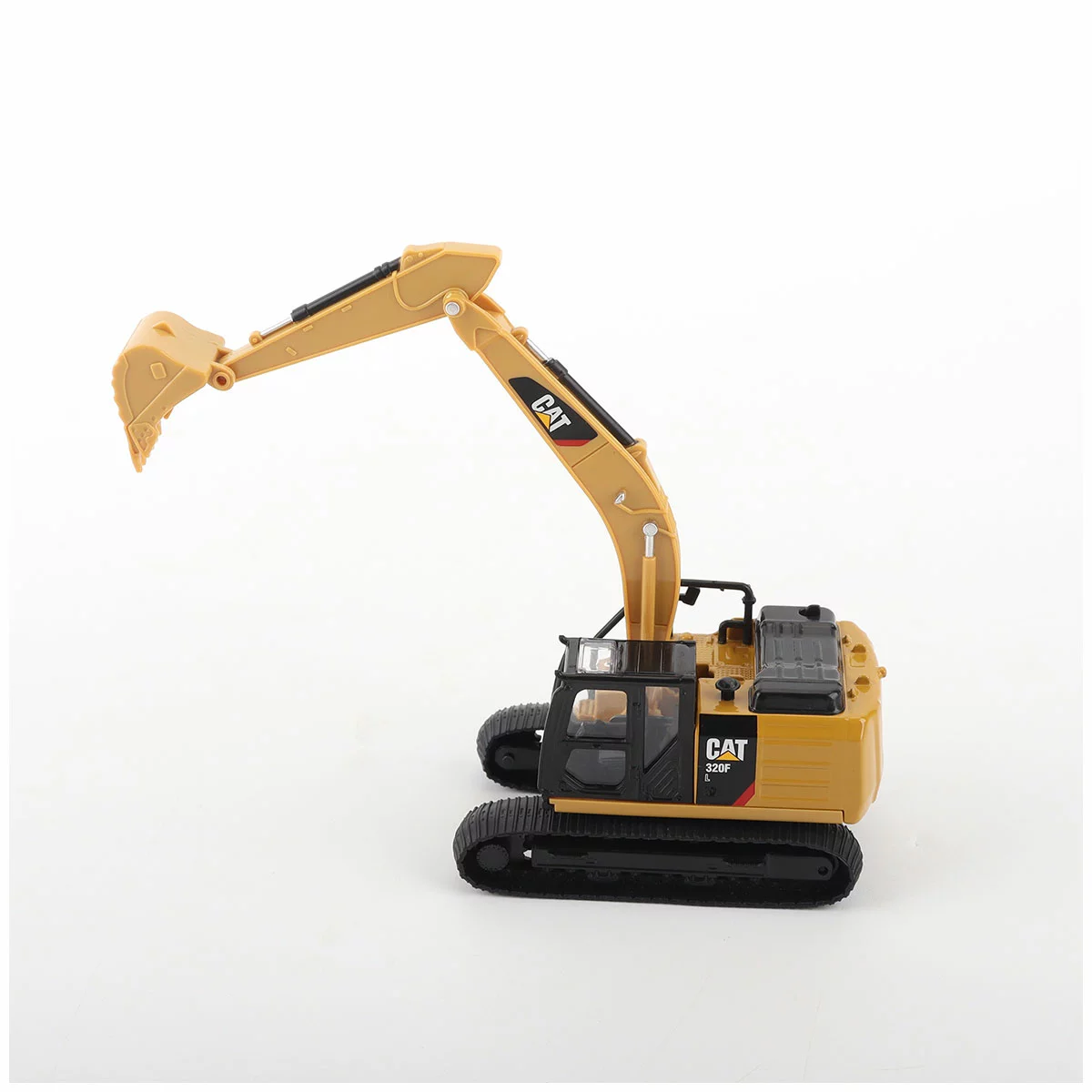 CAT Diecast Trucks 4 Pack Yellow 1:64 Scale Construction Vehicle Toy Set
