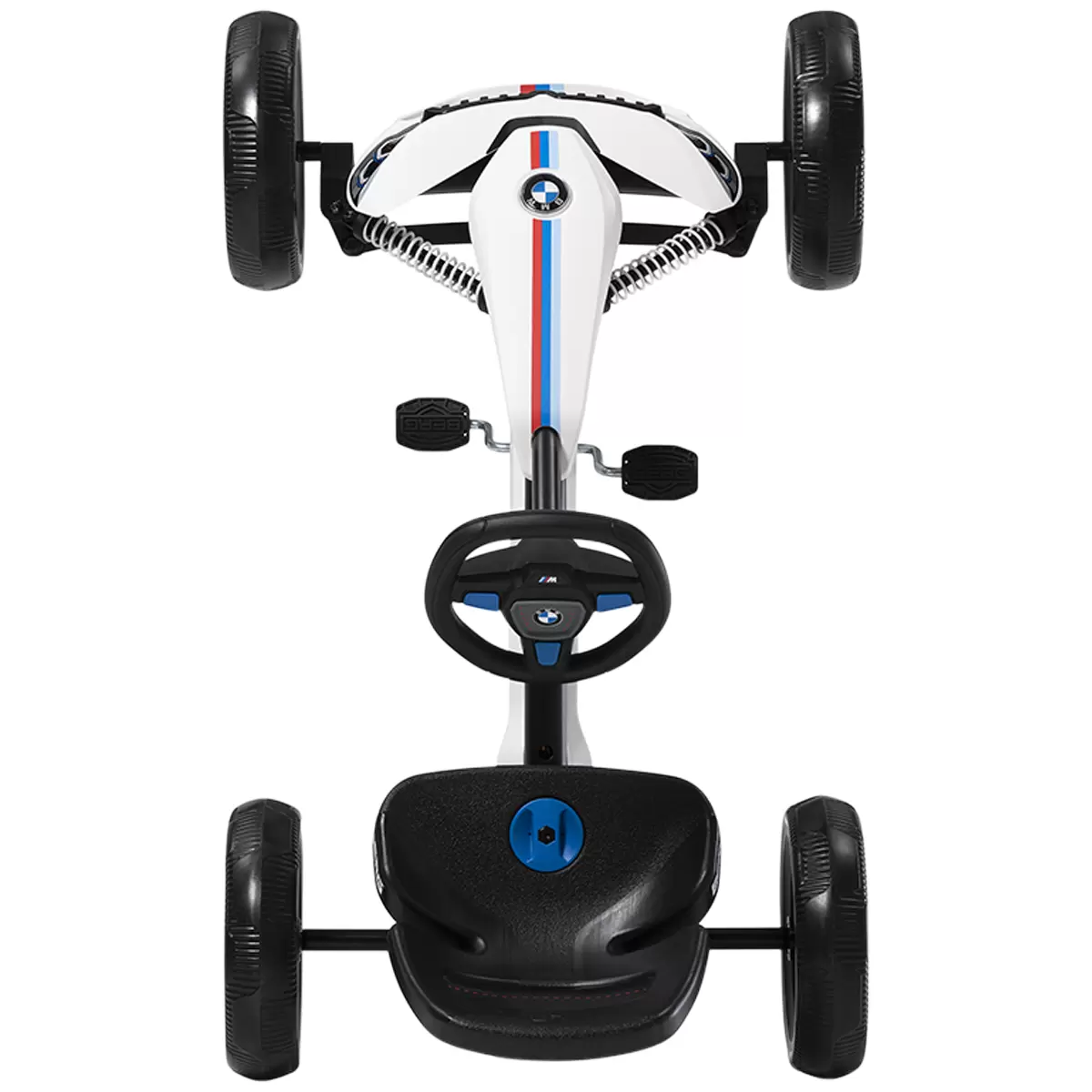 Berg Reppy BMW Pedal Go Kart for Kids – White/Blue