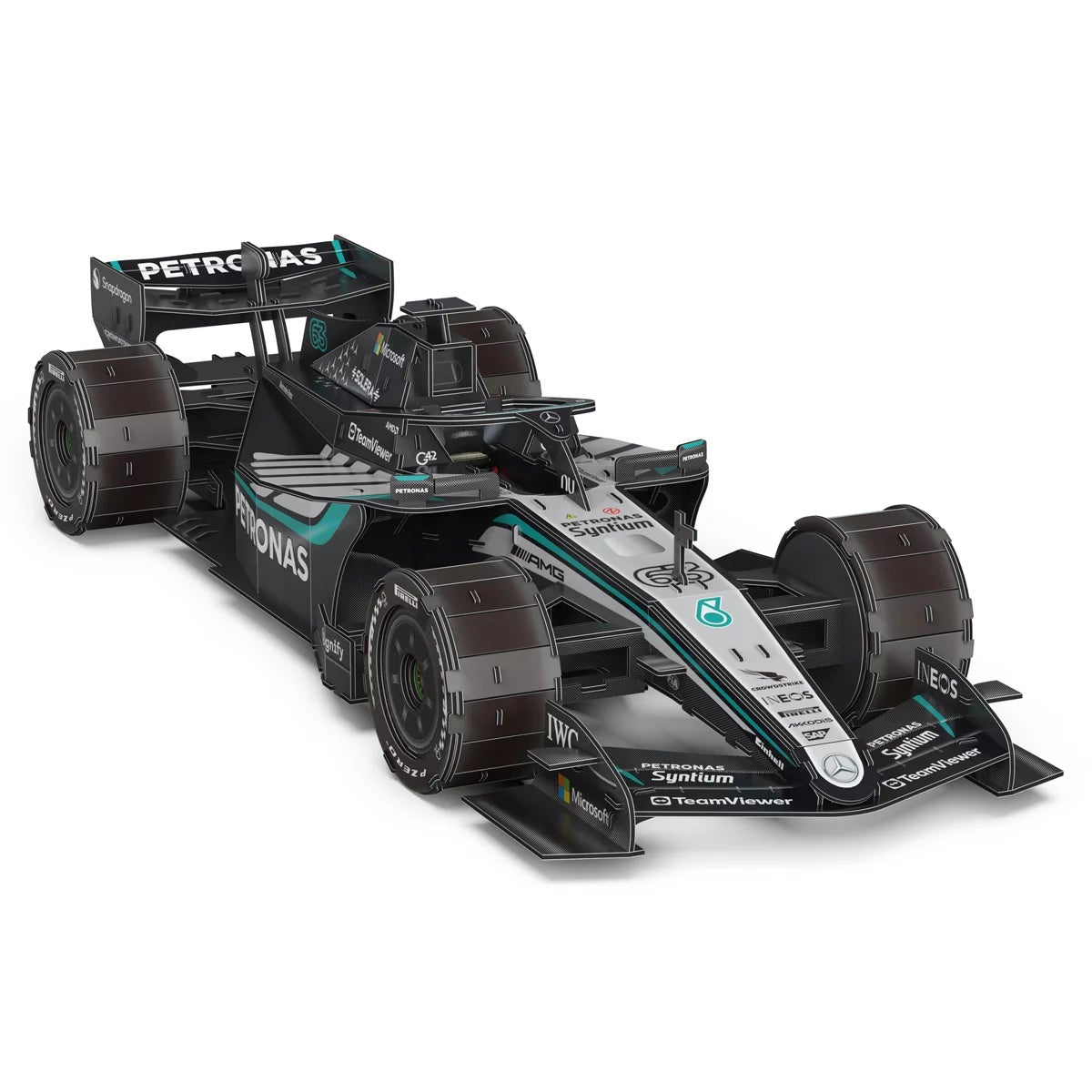 4D Build Mercedes AMG Petronas F1 W15 3D Puzzle Model Kit Official
