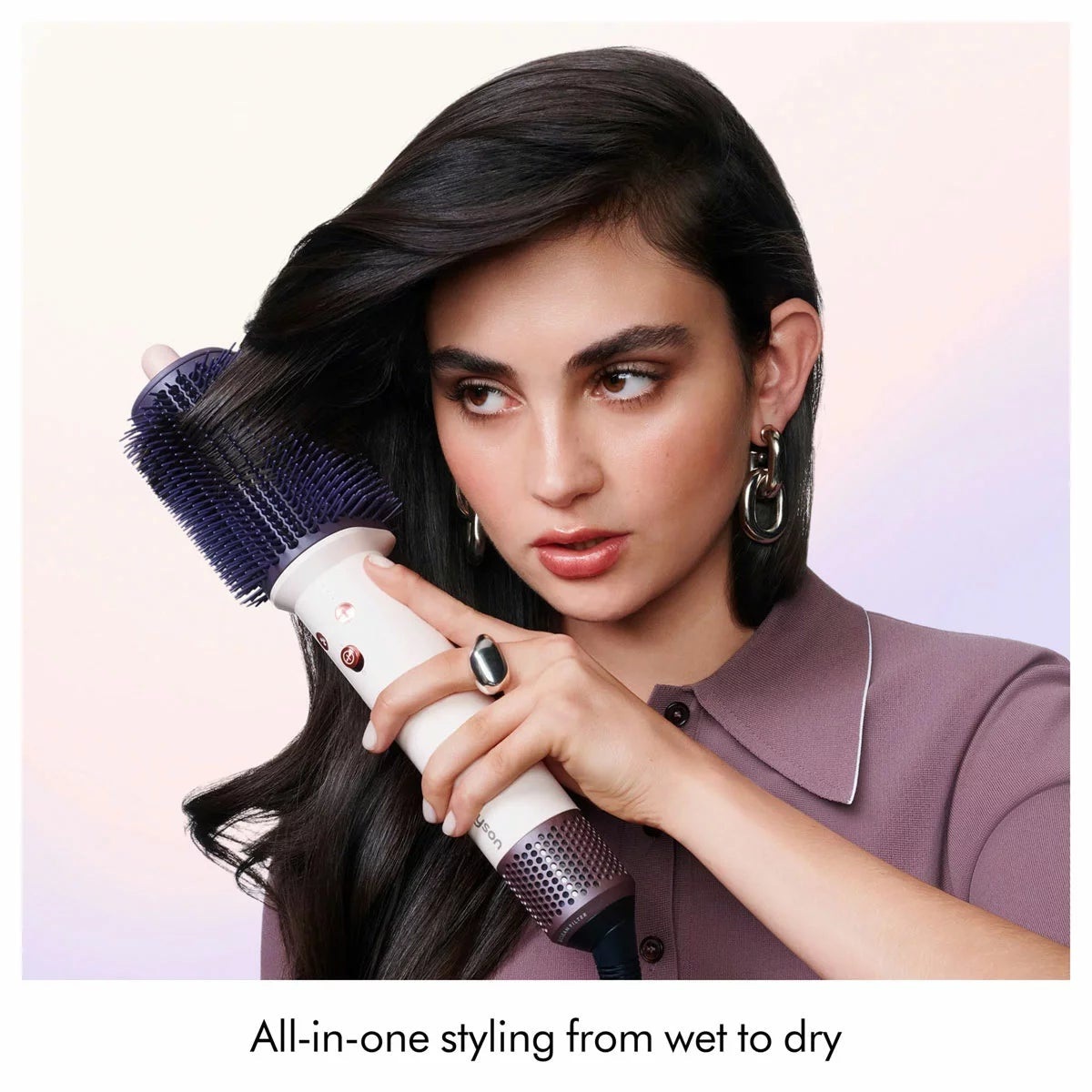 Dyson Airsmooth Hot Brush Ceramic Pink 493093-01 Hair Dryer Styler