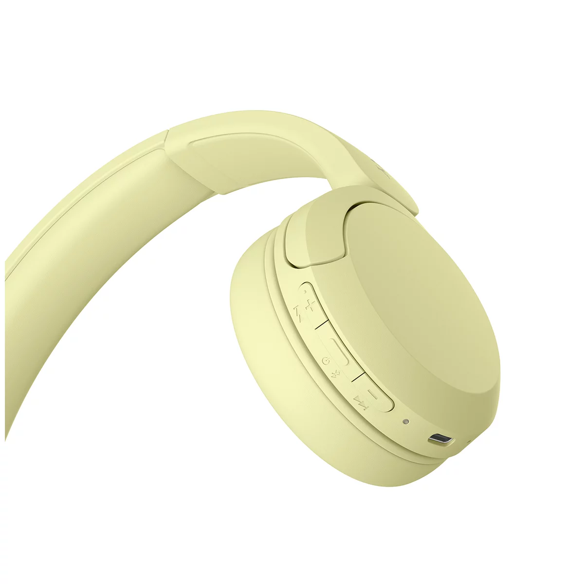 Sony WH-CH520Y Wireless On-Ear Bluetooth Headphones Yellow USB-C Fast Charge
