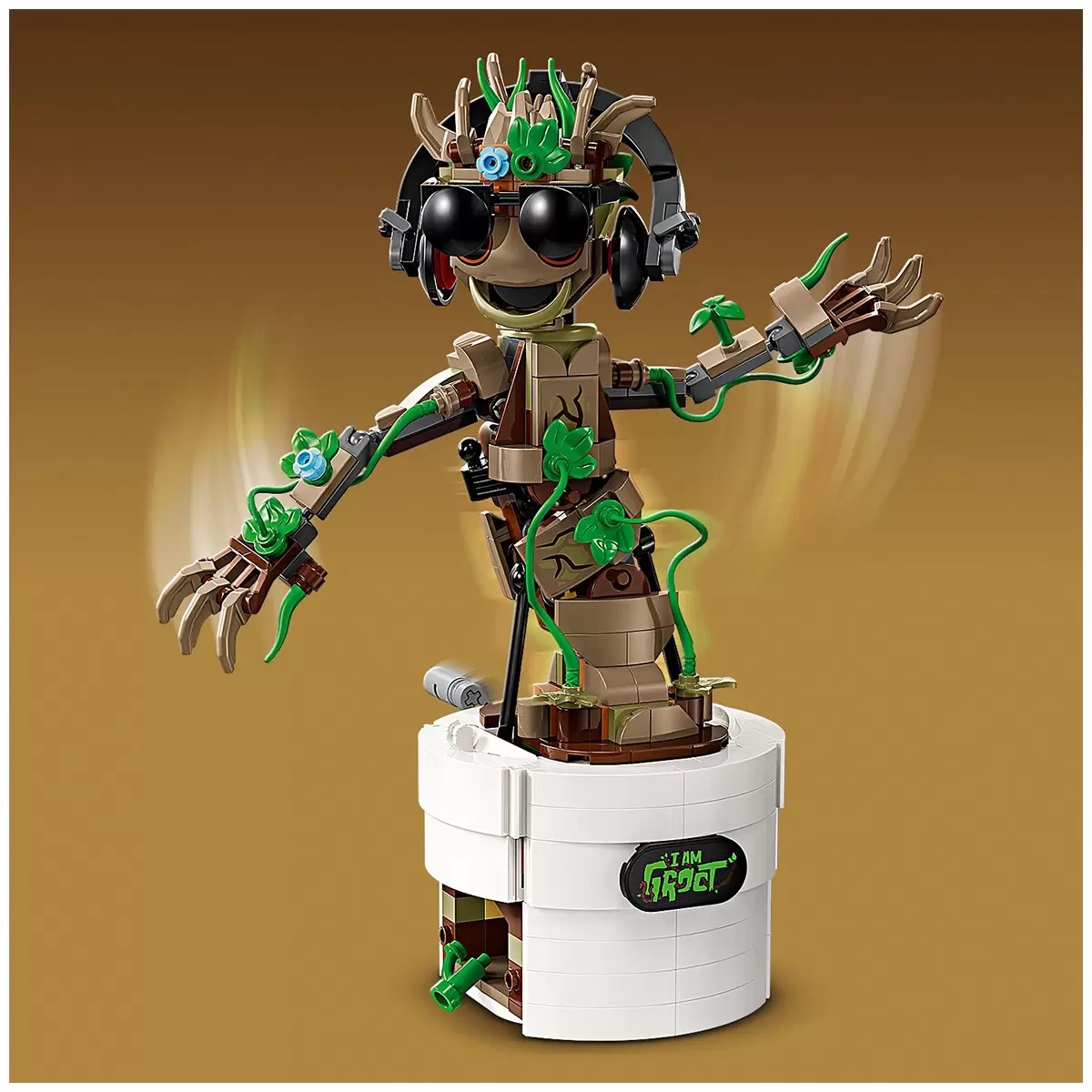 LEGO Marvel Dancing Groot 76297 Guardians of the Galaxy 459 Piece Building Set