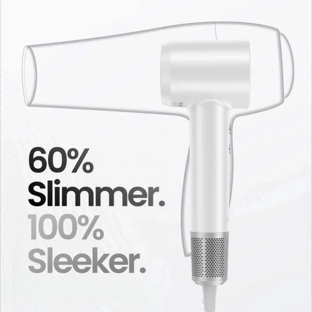 Laifen Swift Special Hair Dryer Pearl White Fast Dry Ionic Blow Dryer