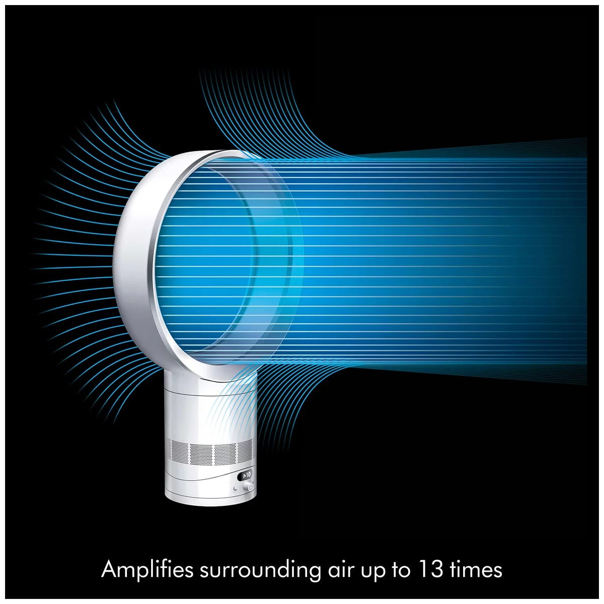 Dyson Cool CF1 Bladeless Desk Fan White Silver WiFi App Control 494659-01