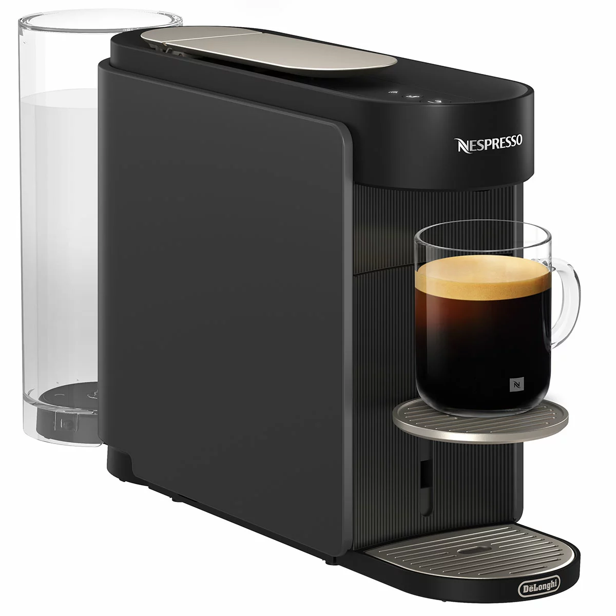 De'Longhi Nespresso Vertuo Up Graphite (Dk Grey/Black) ENV200GYAE + Frother