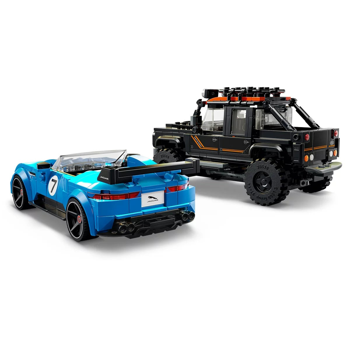 LEGO Speed Champions Jaguar Project 7 Land Rover Defender 77264 740 Pieces